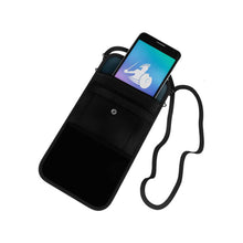 Načíst obrázek do prohlížeče Galerie, Cestovní taška na mobilní telefon ConcealShield Faraday – privátní pouzdro s blokováním EMP + RFID
