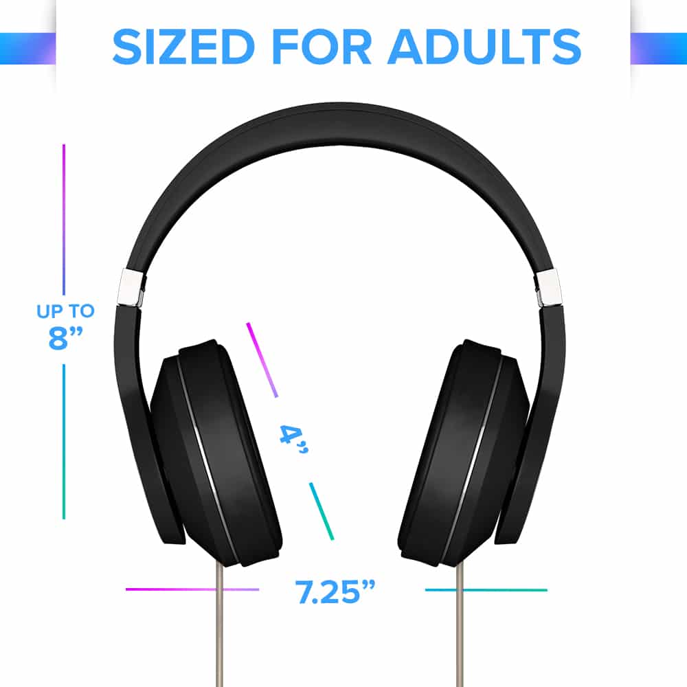 EMF Radiation-Free Air Tube Over-Ear Headphones